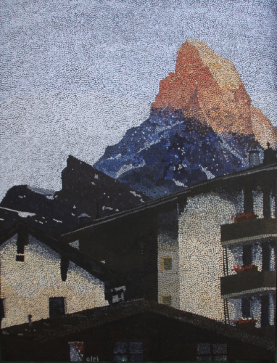Dawn at Zermatt
40x30 Oil on Canvas (Unframed)
